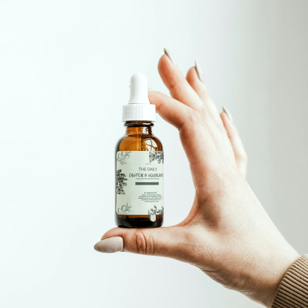 Squalane and Castor Oil Facial Oil
